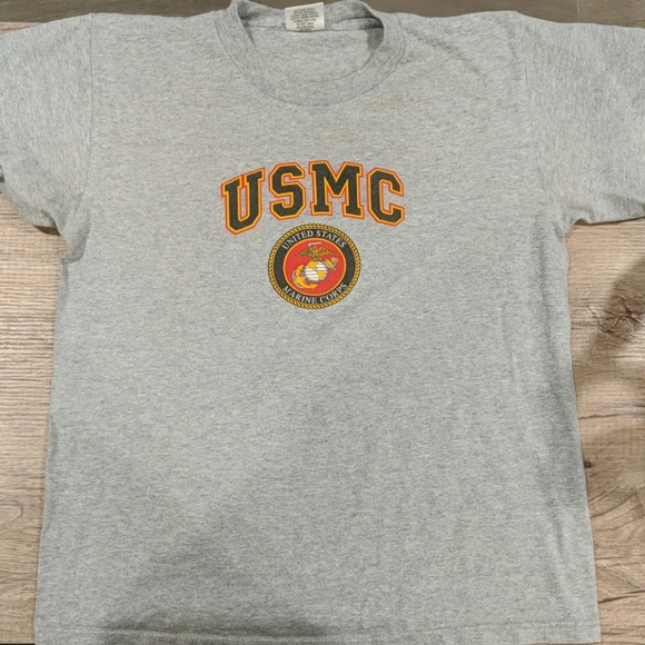 cotton exchange Tops - **4/$12** USMC short sleeve shirt
